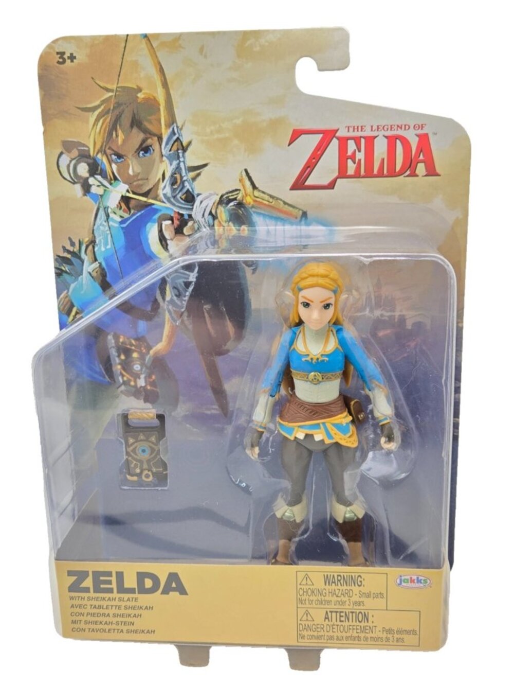 Zelda Action Figure 5" Sheikah Slate Legend of Zelda Jakks Pacific New
